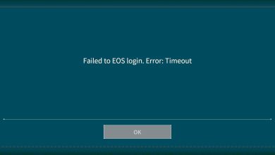 Palworld EOS Error