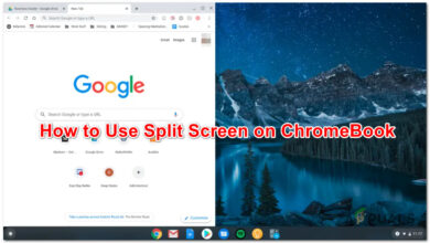 Using Split Screen on Chromebook