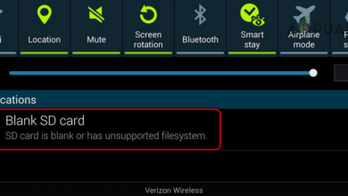 SD Card Is Blank or Has Unsupported File System