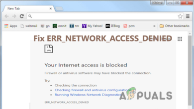 ERR_NETWORK_ACCESS_DENIED