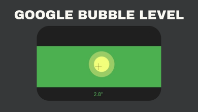 Google Bubble Level